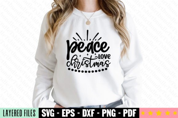Download Peace Love Christmas Craft SVG - Christmas craft svg Collection