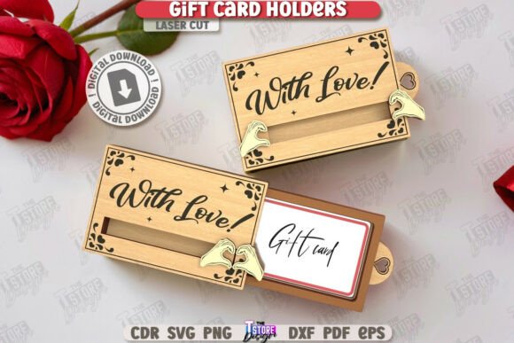 Download Valentine Gift Card Holder with Slider - Premium Resources